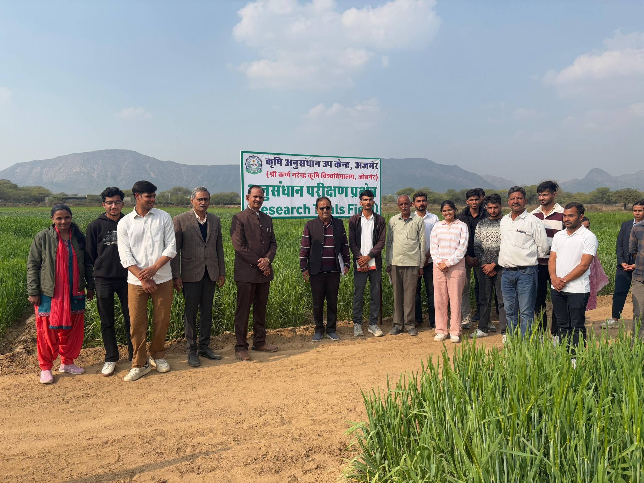 कृषि अनुसंधान उप केंद्र एवं कृषि विज्ञान केंद्र, अजमेर का अवलोकन, 19.01.2026